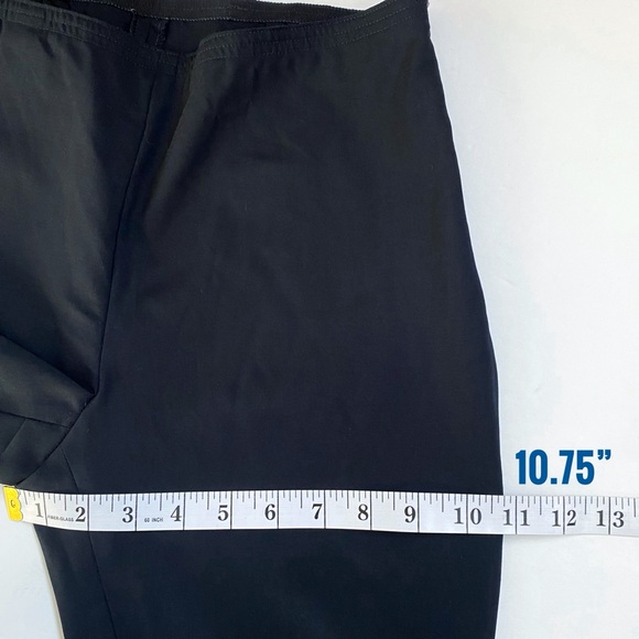 JIL SANDER NAVY HIGH RISE WAISTED STRETCH CROP ANKLE SKINNY PANTS - Picture 12 of 12